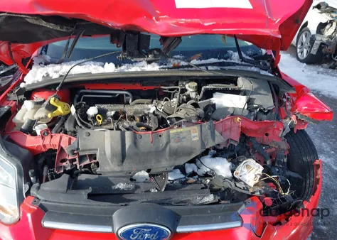 2012 Ford Focus Se из США, поврежденный, VIN 1FAHP3F27CL188615